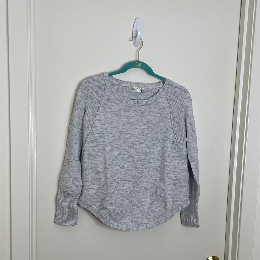 RD Style Light Gray Women's Crew Neck Sweater